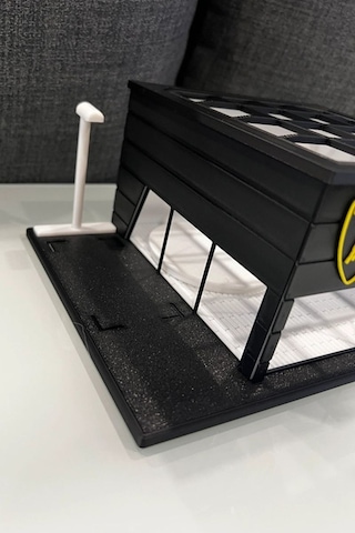 Lamborghini Showroom Tasarımlı Dekoratif Diorama 1:64