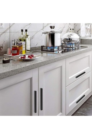 Mobilya Kulpları Mobilya Kulpları 2 X 90 L Kapı Kolları İç Mekan Mobilya Kulpları, 96/128/196 Mm