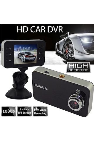 2.4 İnç Tft Ekran Araç İçi Kamera 140 Geniş Açı 1080p Gece Görüşlü Uyumlu Yol Kayıt Çakmaklık Girişli