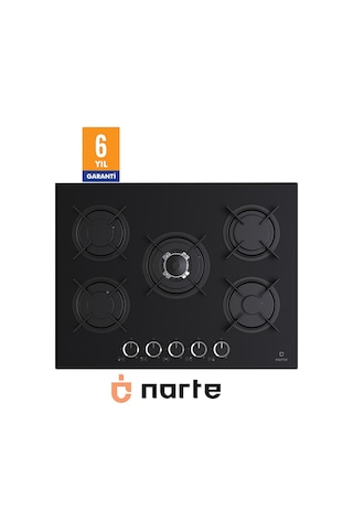 Narte CG20070B Cam Ankastre Ocak