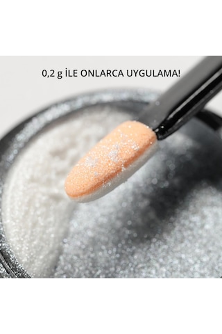 İnci Tozu Holografik Clear 0,2 Gr