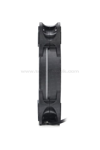 Dark Sessiz 12cm FRGB 1200 RPM, 36CFM, 22dBA 3Pin + Molex Sessiz, Siyah Kasa Fanı (DKCF126F)