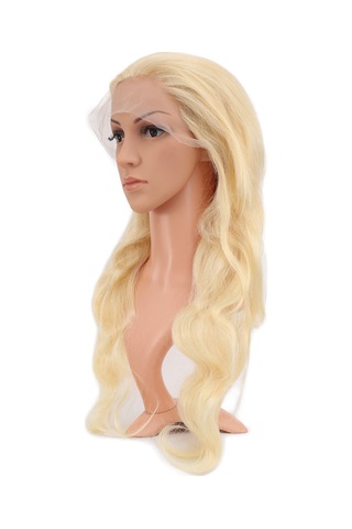 Gerçek Front Lace Dalgalı Platin Tül Peruk - 70-75cm