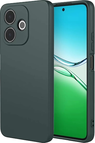 Newface Oppo A5 Pro 4g First Silikon - Koyu Yeşil