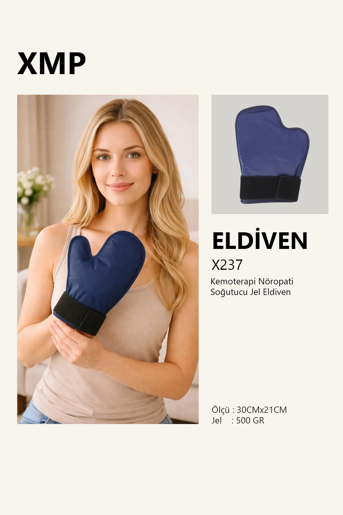 Kemoterapi Nöropati Soğutucu Jel Eldiven