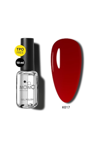Kalıcı Oje K017, Kızıl Bordo, 10 Ml Diğer