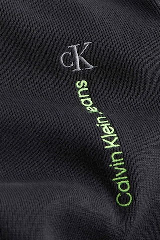 Calvin Klein Bisiklet Yaka Erkek Kazak Siyah