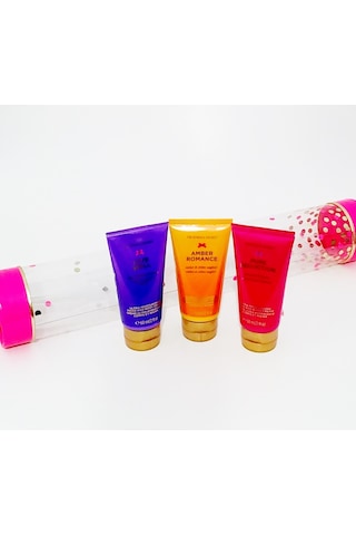 Victoria's Secret El ve Vücut Kremi Amber Romance 60 ML + Pure Seduction 60 ML + Love Spell 60 ML