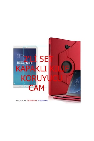 Samsung Uyumlu Galaxy Tab A Sm-P580 Kılıf 10.1 Inç + Ekran Koruyucu Cam