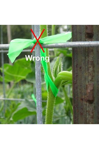 Geeksen 17cm Ayarıklı Bitki Bağlayıcı, 50 Adet/ Paket, Yeniden Kullanılabilir Plastik Zımba, Bahçe Ve Seralar İçin Bitki Sabitleyici Bağlantı Kordonu