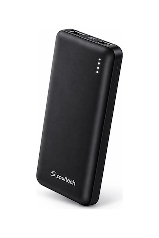 Soultech Needle 10.000 Mah Hızlı Şarj Powerbank Çift Usb Çıkışlı Taşınabilir Şarj Cihazı Çok Renkli