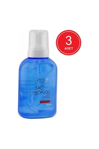 Perçem Süper Kalıcı Bukleler Yapan Sıvı Saç Köpüğü 3 x 500 ML