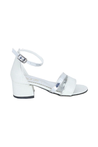 Trendyshose 50809 Simli Rahat Kız Çocuk Sandalet Sedef
