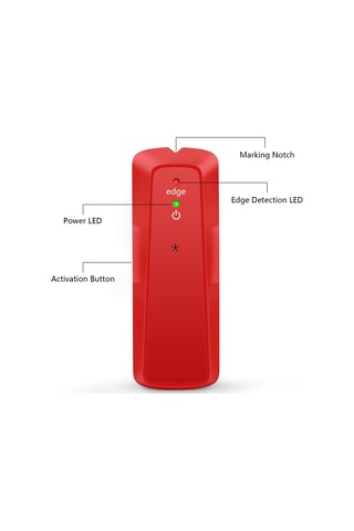 Homyl Çıtçıt Bulucu Sensör Duvar Dedektörü 3/4 Kırmızı