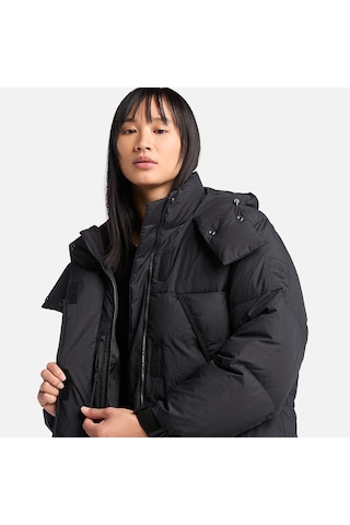 Timberland Howker Recycled Down Puffer Jacket Kadın Mont-31725 Siyah