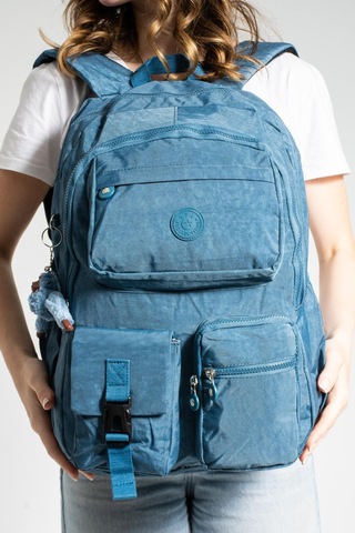 Ultra Hafif Çok Cepli Su Geçirmez Sırt Çantası Unisex Mavi Model: 571-1k - Mavi