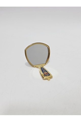 Antika Fransız Minyatür Ayna 10x5,5cm 161