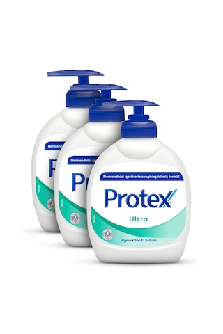 Protex Ultra Uzun Süreli Koruma Sıvı Sabun 3 x 300 ML