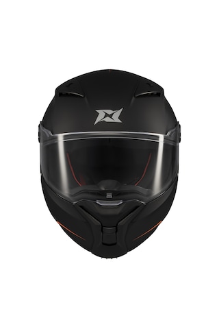 Axxis Full Face Ece 22.06R Fenix Solid A1 Kaplı Motosiklet Kaskı Siyah