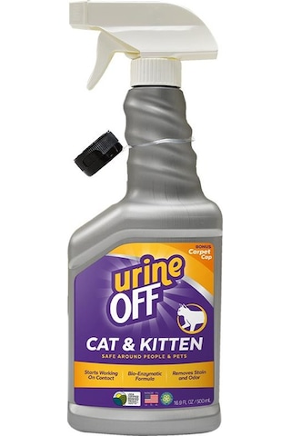 Urine Off Kedi İdrar Koku Giderici ve Temizleyici Sprey 500 ML Urine Off Kedi İdrar Koku Giderici ve Temizleyici Sprey 500 ML