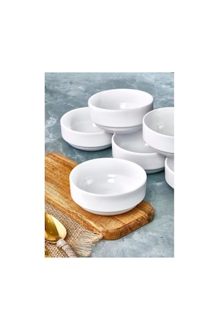 Cooker Porselen 6 Adet 12 CM Otel Joker Kase Ckr4000