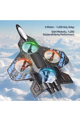 Yerçekimi Sensörlü Uzaktan Kumandalı Jet Helikopter - Epp Köpük Darbeye Dayanıklı 2.4g Rc Uçak
