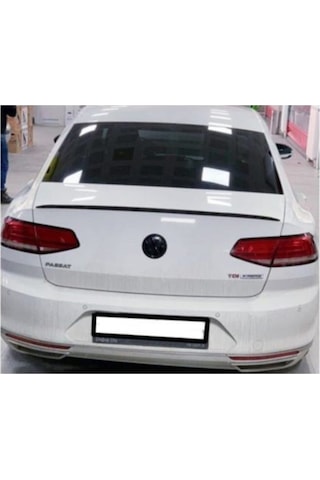 Spoiler Volkswagen Passat B8 - B8.5 Bagaj Üzeri Çıta -pianoblack -siyah + Çift Taraflı Bantlı-115 Cm