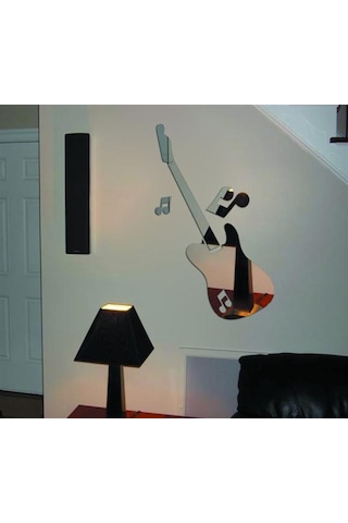 Gitar Dekoratif Ayna Şeffaf