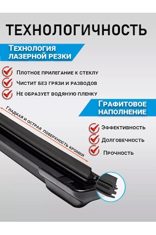 Rich Car Çerçevesiz Silecek Takımı 480 Mm 231705014