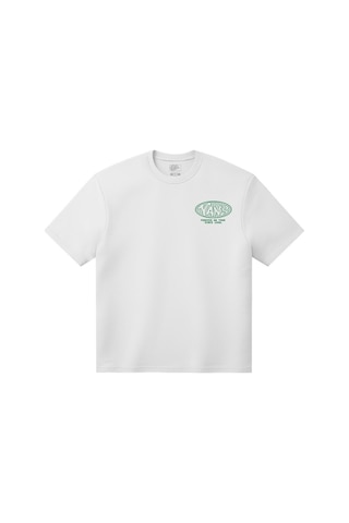 Vans World Tour Loose Ss Tee Erkek Beyaz T-shirt - Vn000vy8