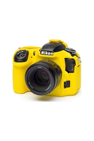 Easycover Nikon D500 Silikon Kılıf Ecnd500Y (Sarı)