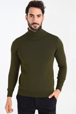 Heyss Balıkçı Yaka Erkek Triko Kazak