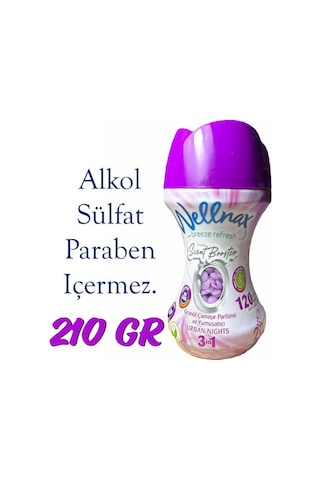 Wellnax Granül Çamaşır Parfümü Ve Yumuşatıcısı Urban Nights 210 G