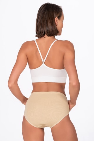 Kadın Ribana Biyeli Kom Külot Ten K0305-ten Ten Rengi