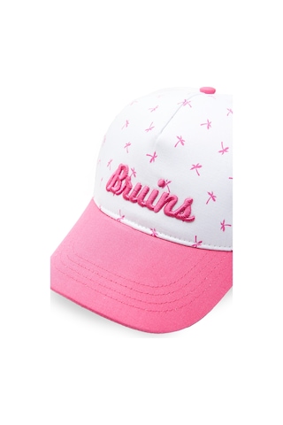 Ucla Roxy Şeker Pembe Baseball Cap Fileli Nakışlı Unisex Şapka Pembe
