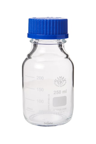 Simax Cam Otoklav Şişe 250 Ml - Vida Kapaklı Boş Şişe