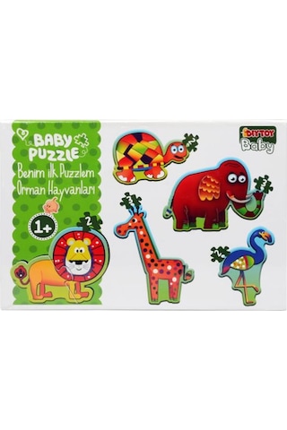 +1 Yaş Orman Hayvanlar Benim Ilk Puzzlem (Diytoy)