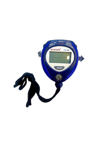 Avessa Cg-512 10 Hafızalı Elektronik Stopwatch Kronometre 10 Lap
