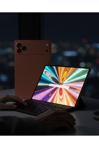 Tablet Pc Seti Klavye Dahil Online Eğitim Ve Ofis Kullanımı
