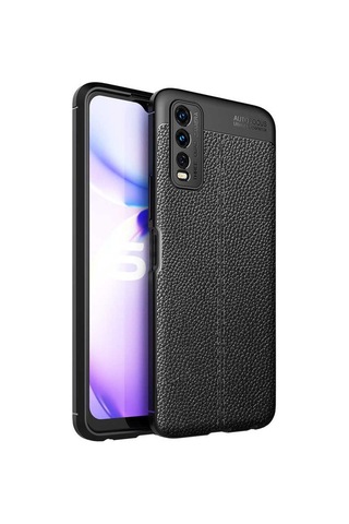 Rba Aksesuar Vivo Y20s Kılıf Rba Niss Silikon Kapak - Lacivert Lacivert