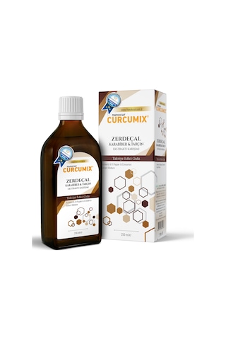 Nanocur Curcumix Zerdeçal - Karabiber - Tarçın Ekstraktı Karışımı 250 ML