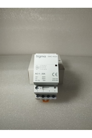 Smc-4025-4no 25a 4p 4no Moduler Kontaktor
