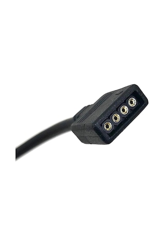 RGB Şerit 4 Pin LED Çoklayıcı Splitter Tek Kumanda 2 Çıkış Kablo
