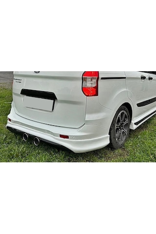 Ford Tourneo Courier R32 Arka Ek Plastik Siyah Difüzör Arka-bodykit-ek-karlık