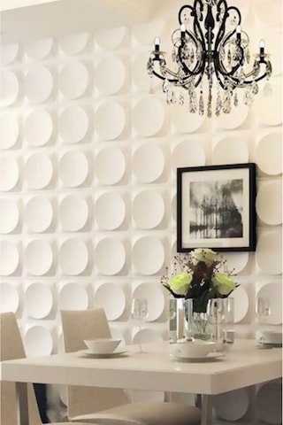 3 Boyutlu Boyanabilir Pvc Duvar Paneli Olips 50-50 Cm 4 Adet-1 Metrekare