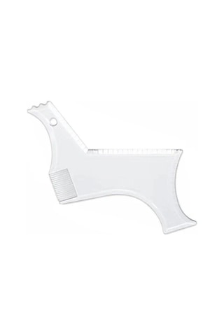 Erkekler Sakal Şekillendirici Şablon Erkekler İçin Sakal Tarağı Hafif Ve Esnek Hepsi Bir Arada Araç Sakal Şekillendirme Aracına Uyuyor