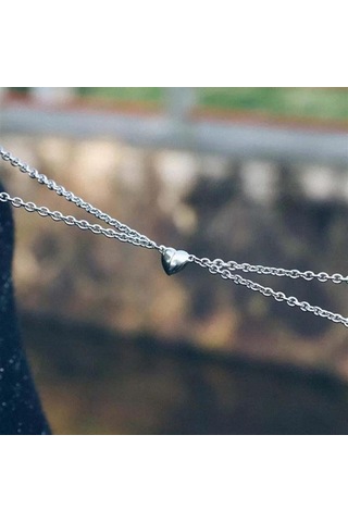 Hediye Vakti Mıknatıslı Kalp Çift Kolye