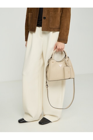 Guess Lorella Kadın Tote Çanta Hwbg2306220 Krem