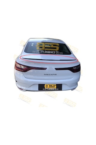Renault Megane 4 Ultra Esnek Yarasa Model Spoyler 120cm