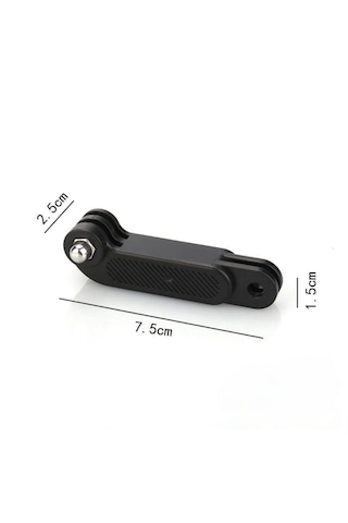 Knmaster Aksiyon Kamerası 7.5 Cm Kısa Uzatma Bağlantı Aparatı Siyah